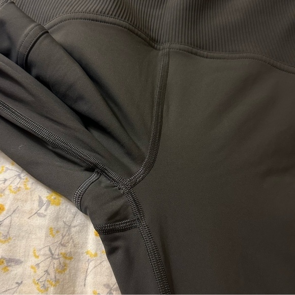 Lululemon Train Free High-Rise Crop 23" Graphite Grey 4 - Picture 7 of 8